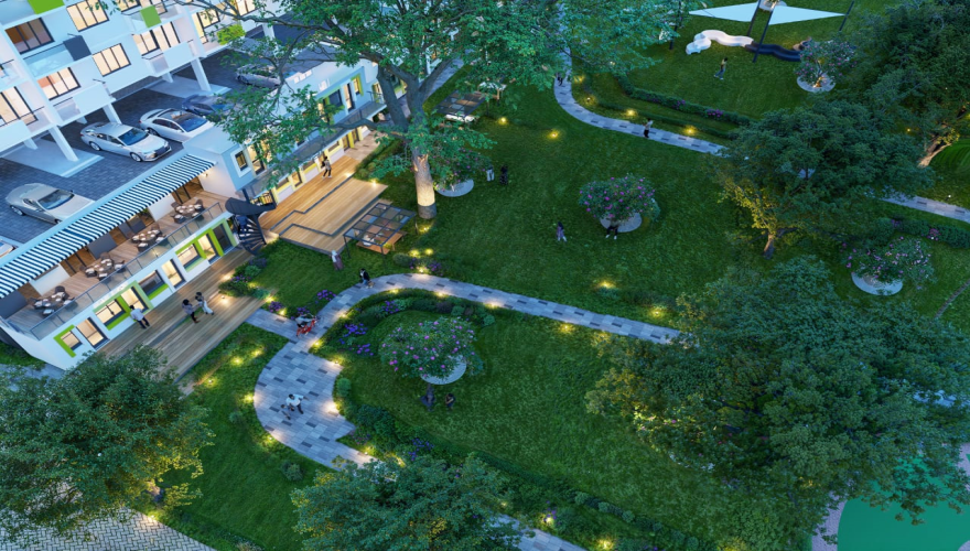 Urban Oasis - Where darkness is only...