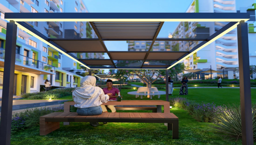 Urban Oasis - Where darkness is only...